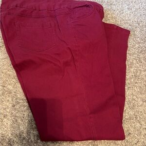 Woman Within Red Jeans. 18WT like new